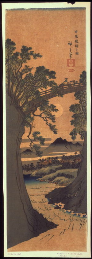 Unknown: Title unknown (river, mountains, bridge) - Legion of Honor