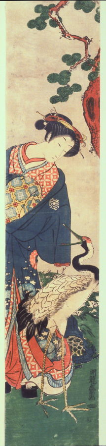 Unknown: Woman with a Crane and a Tortoise - Legion of Honor