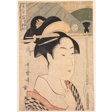 Kitagawa Utamaro: Wife of a Virtuous Man, from the series Ten Beautiful Women - Legion of Honor