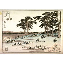 Utagawa Hiroshige: Unidentified image from a set of From Famous Views of Edo - Legion of Honor