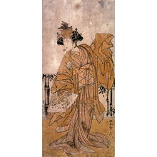 勝川春章: The Actor Nakamura Tomijuro in an Unidentified Role - Legion of Honor