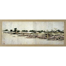 Keisai Eisen: The Mimeguri Embankment of the Sumida River - Legion of Honor