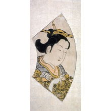 無款: [Half-length portrait of a courtesan] - Legion of Honor