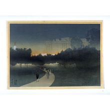 Toshio: View of Buckingham Palace, London, seen from the Ritz Hotel - Legion of Honor