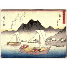 Utagawa Hiroshige: Maisaka, no. 31 from a series of Fifty-three Stations of the Tokaido (Tokaido gojusantsugi) - Legion of Honor