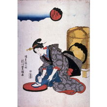 Japanese Print "Me ni aoba" by Utagawa Kunisada, 歌川国貞 (Utagawa Kunisada)