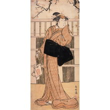 Estampe japonaise "Segawa Kikunojo III as a Young Man with a Black Sash" par Katsukawa Shunko, 勝川春好 (Katsukawa Shunko)