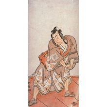 Katsukawa Shunsho: Ichitawa Yaozo II , probably as as Saga no Goro - Legion of Honor