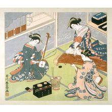 無款: [Three Women Playing Musical Instruments] - Legion of Honor