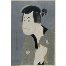 Toshusai Sharaku: The Actor Sakata Hangoro III, plate 6 from the portfolio Sharaku, Vol. 1 (Tokyo: Adachi Colour Print Studio, 1940) - Legion of Honor