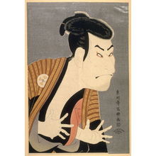 Toshusai Sharaku: The Actor Otani Oniji III, plate 18 from the portfolio Sharaku, Vol. 1 (Tokyo: Adachi Colour Print Studio, 1940) - Legion of Honor