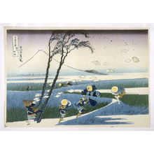 Katsushika Hokusai: Sunshu Honganji - from 36 Views of Fuji - Legion of Honor
