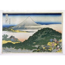 葛飾北斎: Aoyama Enzano-Matsu - from 36 Views of Fuji - Legion of Honor