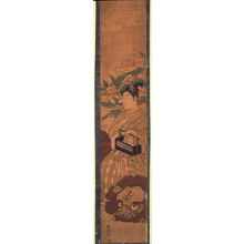 鈴木春信: Young Man Seated on a Hori, the right panel of a diptych - Legion of Honor