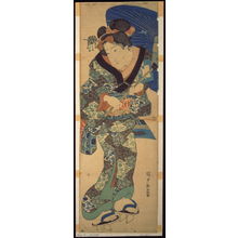 Utagawa Kunisada: Courtesan with Umbrella - Legion of Honor