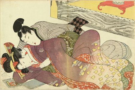 菊川英山: A couple, c.1824 - 原書房