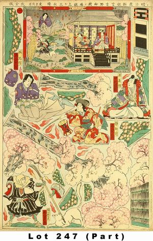 UNSIGNED: A miniature stage model of the kabuki performance - 原書房