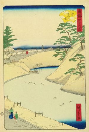 Utagawa Hiroshige II: Outside Sakurada, from - Hara Shobō