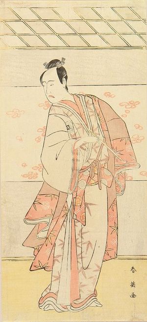 勝川春英: A full-length portrait of the actor Ichikawa Yaozo III, c.1781 - 原書房