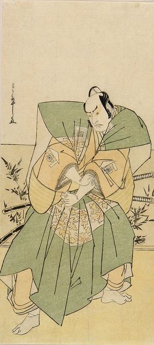 勝川春章: A full-length portrait of the actor Ichikawa Yaozo, c.1781 - 原書房