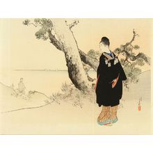 水野年方: A frontispiece of a novel, 1899 - 原書房