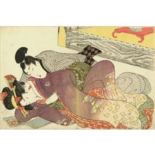 Kikugawa Eizan: A couple, c.1824 - Hara Shobō