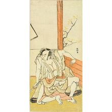 勝川春章: A full-length portrait of the actor Itani Hiroemon III, c.1772 - 原書房