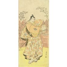 勝川春章: A full-length portrait of the actor Matsumoto Koshiro IV, c.1777 - 原書房