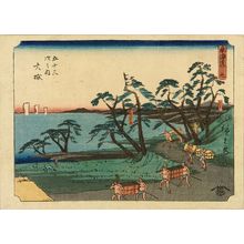 Utagawa Hiroshige: Oiso, from - Hara Shobō