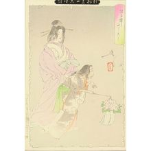 Tsukioka Yoshitoshi: The Peony lantern, from - Hara Shobō