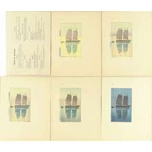 Yoshida Hiroshi: Print process, titled - Hara Shobō