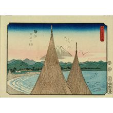 Utagawa Hiroshige: Tagonoura, Suruga Province, from - Hara Shobō