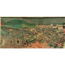 歌川芳虎: A battle scene, titled - 原書房