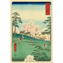 Utagawa Hiroshige: Asukayama, the eastern capital, from - Hara Shobō