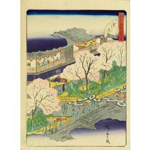 Utagawa Hiroshige II: Shin-yoshiwara, from - Hara Shobō