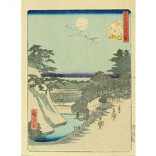 Utagawa Hiroshige II: Sakurada soto ue (Hilltop outside Sakurada Gete), from - Hara Shobō