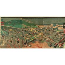 歌川芳虎: A battle scene, titled - 原書房