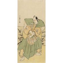 勝川春章: A full-length portrait of the actor Ichikawa Yaozo, c.1781 - 原書房