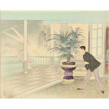 Takeuchi Keishu: A frontispiece of the novel - Hara Shobō