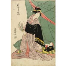 歌川豊国: A full-length portrait of the actor Iwai Hanshiro V, 1809 - 原書房