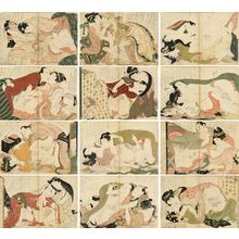 葛飾北斎: A complete set of the erotic series - 原書房