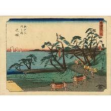 Utagawa Hiroshige: Oiso, from - Hara Shobō