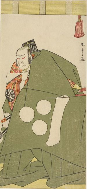 勝川春章: Actor Nakamura Nakazo 1st as Watanabe no Tsuna, Edo period, 1781 - ハーバード大学