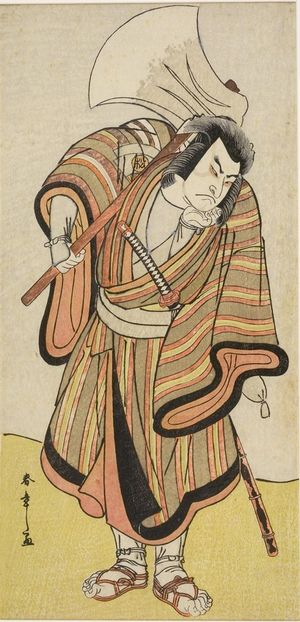 Katsukawa Shunsho: Actor Onoe Matsusuke, Edo period, 1780s - Harvard Art Museum