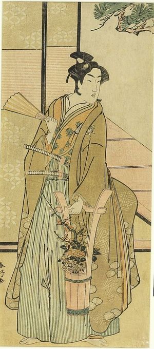 Katsukawa Shunko: Actor Nakamura KUMETARO AS A KOSHO - Harvard Art Museum