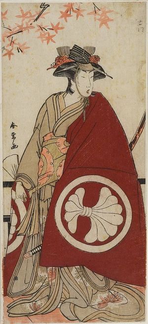 Katsukawa Shunjô: Actor Segawa Kikujirô AS A FEMALE DAIMYO, Edo period, - ハーバード大学