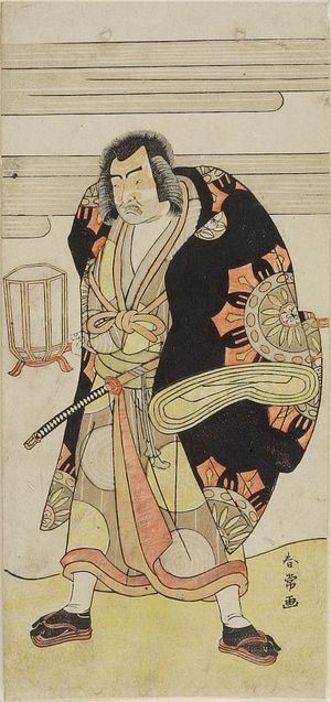 Katsukawa Shunjô: Actor Ichimura Uzaemon AS A WRESTLER, Edo period, before 1788 - Harvard Art Museum