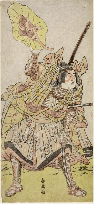 Katsukawa Shun'ei: WARRIOR IN ARMOR - Harvard Art Museum