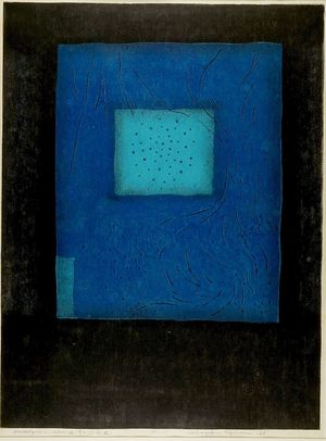 Tajima Hiroyuki: Nostalgia in Blue, Shôwa period, dated 1968 - Harvard Art Museum