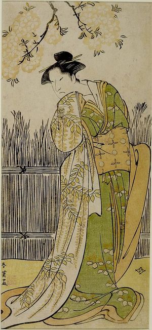 Katsukawa Shun'ei: Actor Onoe Matsusuke AS ONOYE - Harvard Art Museum